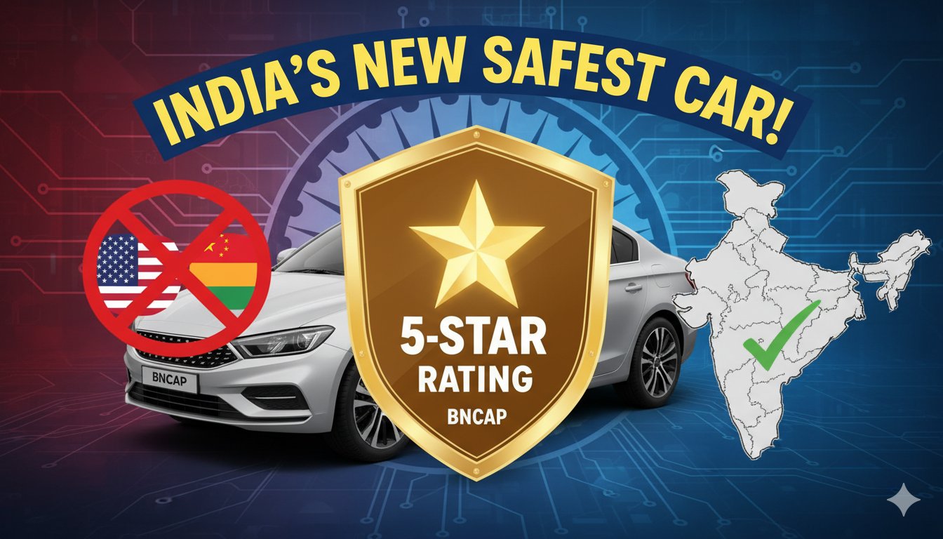 VinFast VF6 और VF7 कारों की BNCAP 5-स्टार रेटिंग वाली इमेज