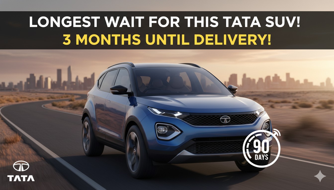 Tata Sierra SUV in Munnar Mist color parked on a scenic road