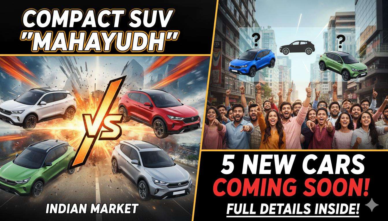 कॉम्पैक्ट SUV सेगमेंट की 5 नई धांसू कारें - Renault Duster, Volkswagen Tera, Kia Syros EV आदि
